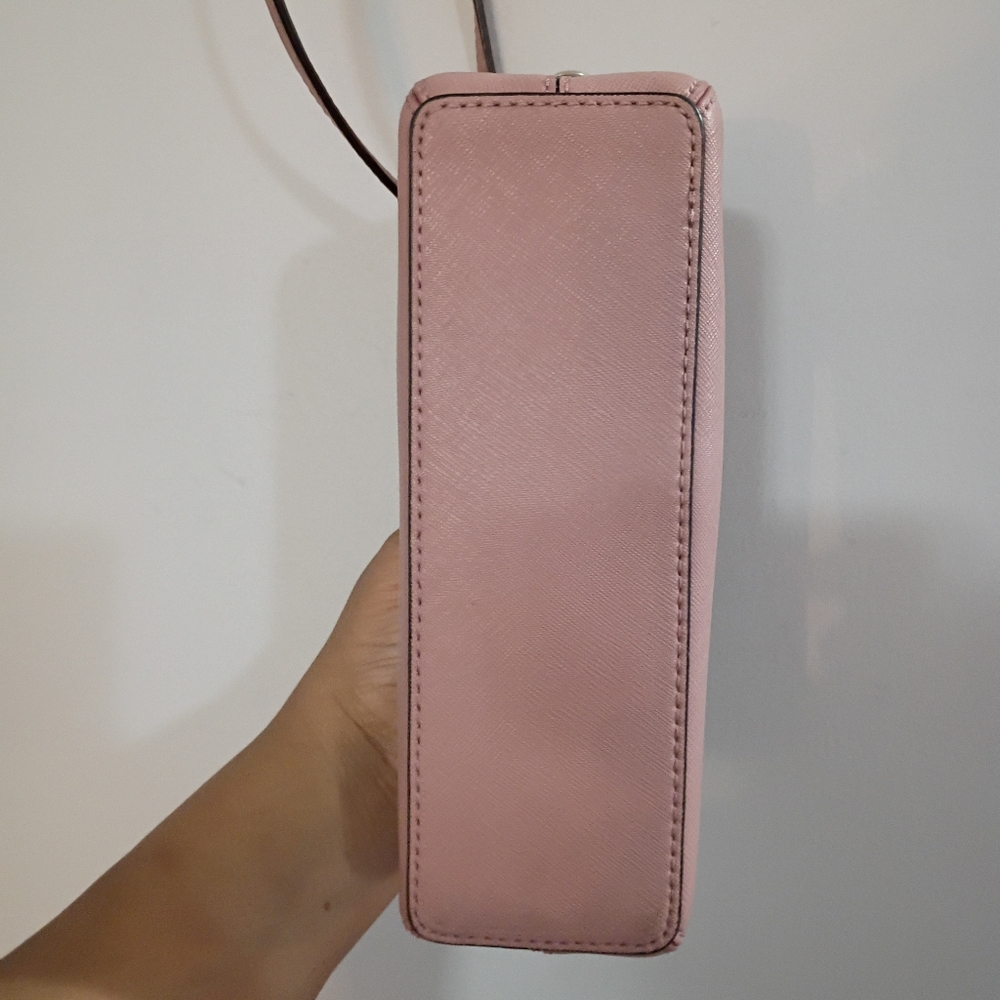 Kate Spade, EUC, Crossbody Bag, Blush Pink, Zipper/Magnetic Closure - Picture 6 of 15